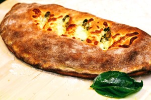 Fresh baked strombolis from Ambler Pizza in Ambler PA